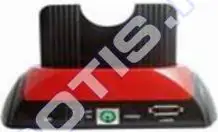 SATA 2.5''-3.5'' HDD Docking station USB 2.0+eSATA, One Touch Backup