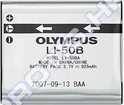 Baterija Olympus Li-50B za Mju-1010, 1020, 1030SW, MJU-9000, MJU TOUGH-6000, MJU TOUGH-8000