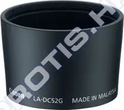 Lens adapter Canon LA-DC52G