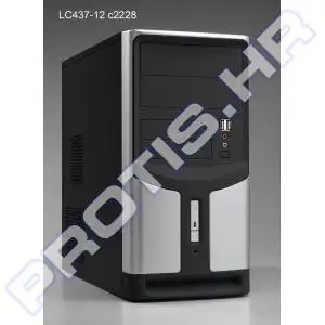Kućište Linkworld 437-12C2228-400W, Micro ATX