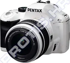 Digitalni fotoaparat Pentax K-X KIT 18-55 WHITE - LimitedEdition - po narudžbi