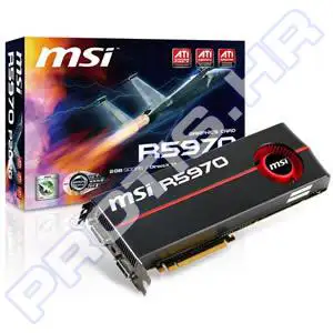 Grafička kartica MSI PCI-E ATI Radeon R5970, 2GB GDDR5,512Bit, 2DVI, FanSink