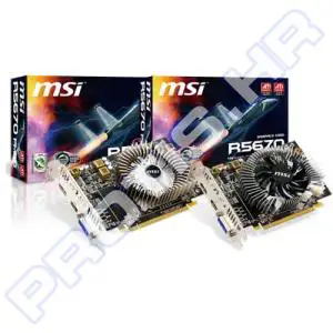 Grafička kartica MSI PCI-E ATI Radeon R5670, GDDR5, 1GB, 128bit, HDMI, DX11