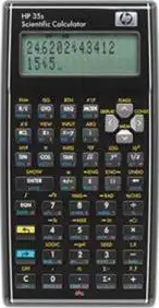 Kalkulator HP 35s Scientific Calculator znanstveni, F2215AA