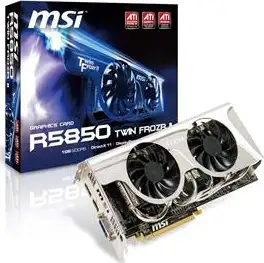 Grafička kartica MSI HD5850 TwinFrozrII, GDDR5,1GB, 256Bit