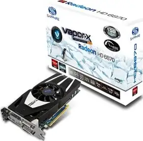 Grafička kartica Sapphire PCI-E ATI Radeon HD6870 VAPOR-X GDDR5 1GB/256bit, 900MHz/1050MHz, PCI-E 2