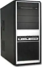 Kućište INTER-TECH IT-AOC-01 Midi Tower, ATX , 7 slots, audio, PSU optional, Black
