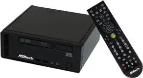 Asrock Nettop CORE 100HT-BD Black BluRay - Asrock Nettop CORE 100HT Black