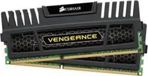 Memorija Corsair 8 GB DDR3 1600MHz Vengeance Black (2x4GB kit), CMZ8GX3M2A1600C9