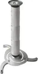 HQ stropni nosač za projektor, nagibni/roatacijski, razvlačivi 80-980mm, Silver