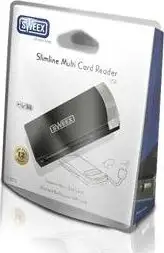 Sweex CR011 External Slimline Multi Card Reader USB Backup and restore your SIM Cards Card Supported