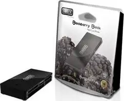 SWX-CR150, Multi Card Reader USB Blackberry Black Supports SD MMC,TF MicroSD,MS,CF,XD,M2