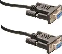 CC ICIDU Serial Null Modem kabel, 9pinD-sub F/9pinD-sub F
