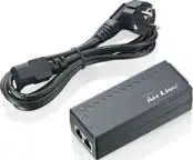 AirLive POE-48PB, 48V POE Power Adapter sa DC injector, power code