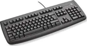 Tipkovnica Logitech Deluxe 250, crna PS/2