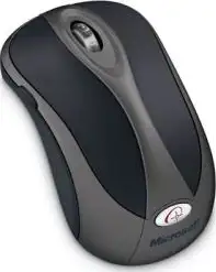 Miš Microsoft FPP Wireless Notebook Optical Mouse 4000 Dark Gray