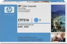 Toner HP C9721A, Cyan