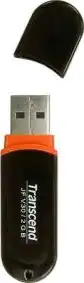 USB stick 2GB Transcend Jet Flash V30 , crno/crveni