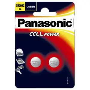 Baterija, tip CR2032, Lithium, 2 kom, 3V, 220mAh, PANASONIC, CR2032L/2BP