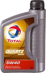Motorno ulje Total Quartz 9000 5W40 1L