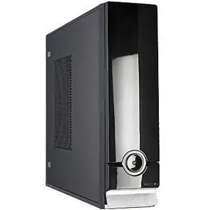 Kućšte Linkworld 820-03B-90W, 820-01B-C2221 Mini ITX Black Case with Card Reader drive bays 2,5