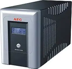Neprekidno napajanje AEG UPS Protect A 1000VA/600W, Line-Interactive, AVR, Data line/network protection, USB/RS232