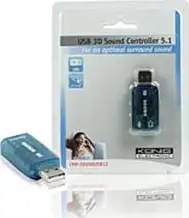 Zvučna kartica USB 5.1 3D Virtual Sound Controller