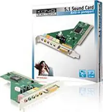 Zvučna kartica KONIG 5.1 Soundcard, PCI