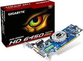 Grafička kartica Gigabyte ATI Radeon HD6450 512MB DDR3/64-bit, PCIe, CRT/Dual-Link DVI-D/HDMI/HDCP,