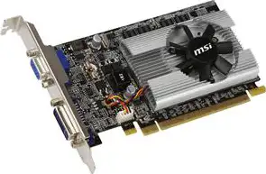 Grafička kartica MSI VGA N210-D512D2 512MB D2 64-bit 589/800MHz DVI+ VGA FanS