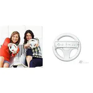 Nintendo Wii Wheel White