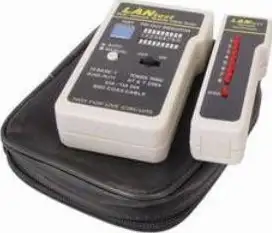 Transmedia CNT-3L, Multi Network Cable Tester for Western 6/4 (RJ11), 6/6 (RJ12), 8/8 (RJ45) and B