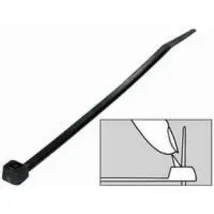 Transmedia KBE1-100L, Releasable Cable Tie, 8kg tensil force, 2,5 x 100mm, max. O 22mm, 100 pie