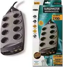 Belkin zaštita-8 utičnica, 1xtelefon, 1xantena (F9M823DE2M-GRY)