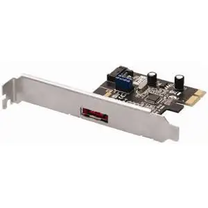 CON ICIDU PCI-Express Card TO eSATA , 1x ext, 1x int