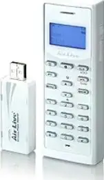 Airlive Skyphone-1000s, Wireless Skype Phone, with keypad for dial-up, about 10meter distance