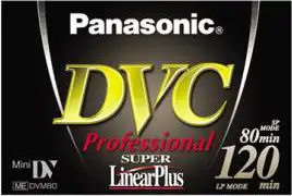 PANASONIC DVC mini kazeta AY-DVM80YE