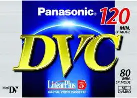 PANASONIC DVC mini kazeta AY-DVM80FE