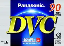 PANASONIC DVC mini kazeta AY-DVM60FE