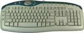 Tipkovnica Chicony KB-0108_BEZ, PS2, crna