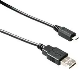 USB kabel 1m, AM - micro 5 pin, ICIDU, crni