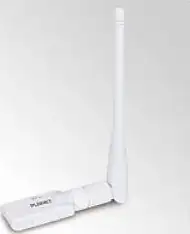 USB Wireless adapter PLANET WNL-U554A, 150Mbps 11n Draft (1T/1R) w/Detachable Antenna