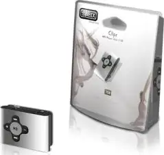 MP3 Player Sweex MP301 Sweex Clipz 2GB, Silver