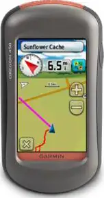 GPS uređaj Garmin Oregon 450 (USB kabel, visinomjer, 3-osni kompas, DEM bazna karta, HR izbornik) 010-00697-40