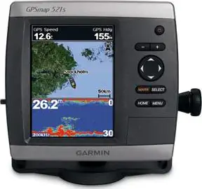 GPS uređaj/fishfinder Garmin GPSMAP 521S Color, int. antena, s krmenom sondom (5,0