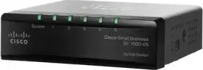 Switch 5-port 10/100 Mbps Cisco Small Business SF 100D-05, SD205T