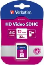 Memorijska kartica SD 32 GB Verbatim HC Class 6 Video