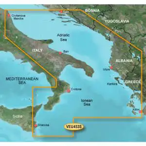 Garmin BlueChart kartica g2 Vision VEU453S (od Splita do Otrantskih vrata) 010-C0797-00