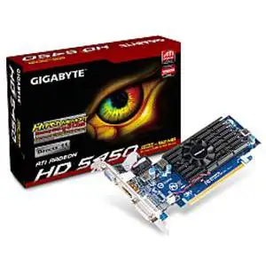 Grafička kartica GigaByte ATI Radeon HD5450 512B DDR3/64-bit, PCIe, CRT/Dual-link DVI-I/HDMI/HDCP, G