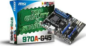 Matična ploča MSI 970A-G45, AM3+, DDR3